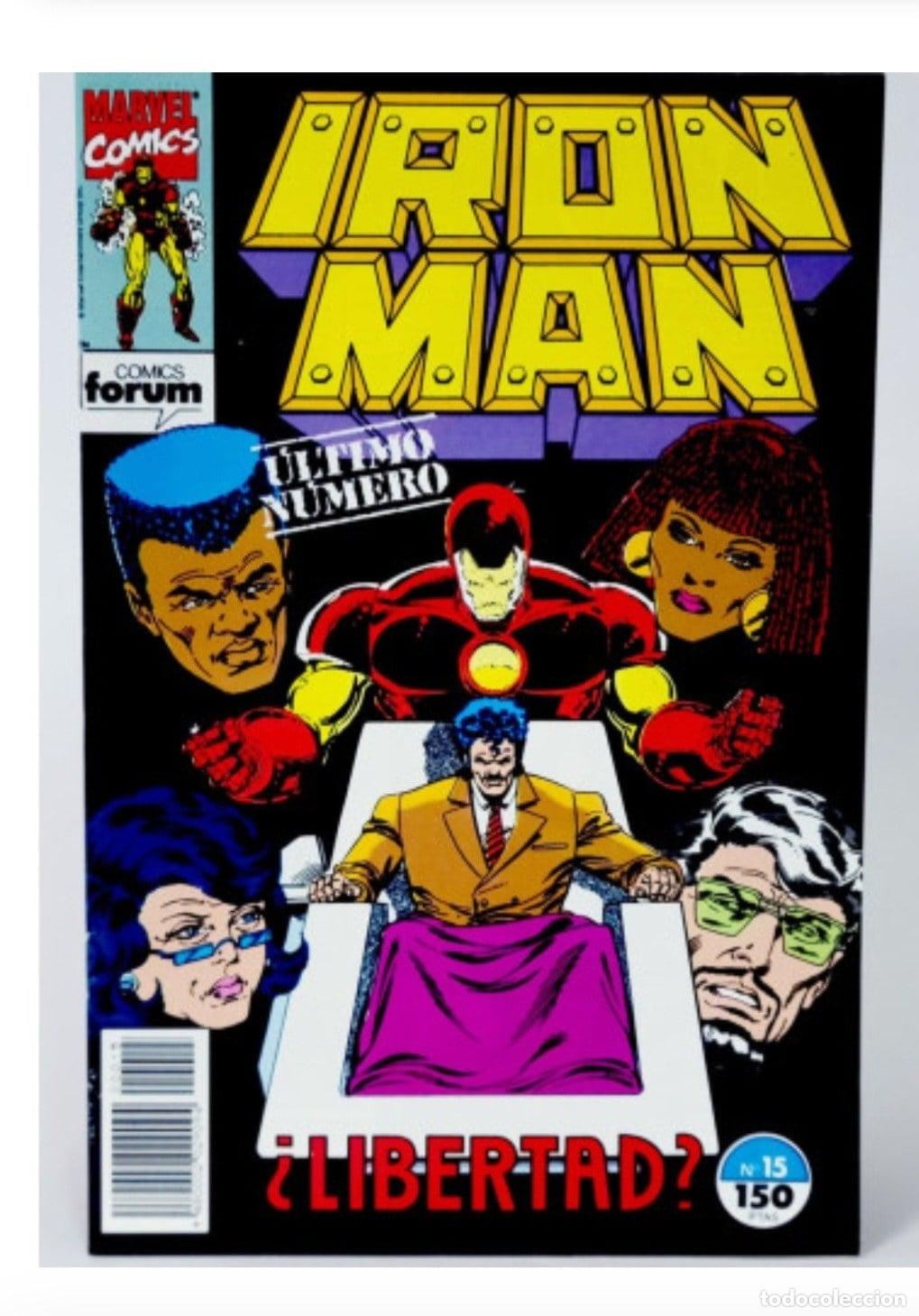 C&oacute;mics: C&Oacute;MIC IRON MAN 15 &iquest;LIBERTAD? VOL.2 FORUM MARVEL VOLUMEN MUY BUEN ESTADO