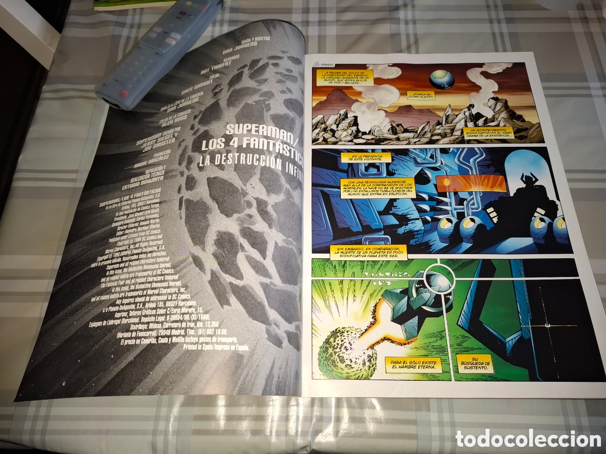 C&oacute;mics: Superm&aacute;n y los 4 Fant&aacute;sticos , Forum 1999 , Gran formato - Foto 4