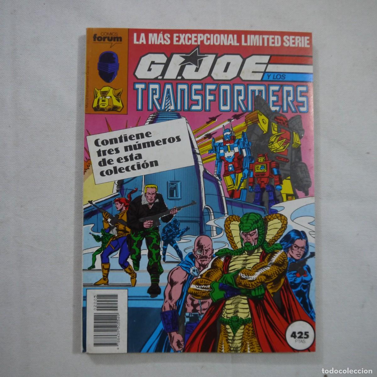 C&oacute;mics: GIJOE Y LOS TRANSFORMERS TOMO CON LOS N&Uacute;MEROS 21, 22 Y 23 DE LA COLECCI&Oacute;N - C&Oacute;MICS FORUM