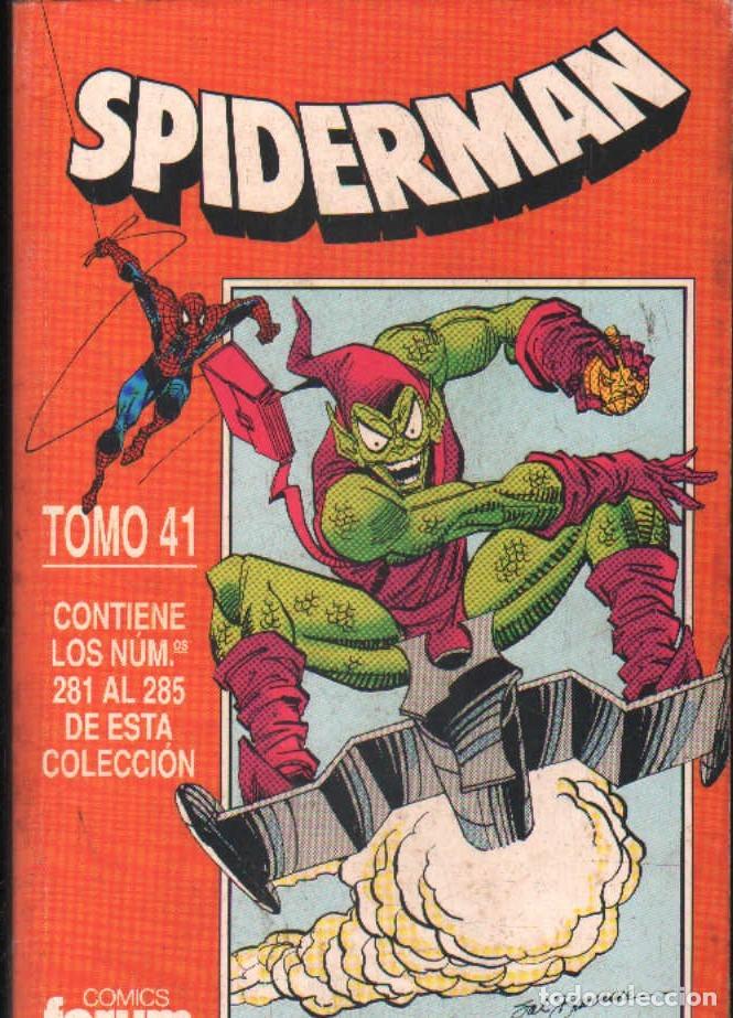 C&oacute;mics: SPIDERMAN TOMO 41. CONTIENE LOS NUM. 281 AL 285. A-COMIC-9435