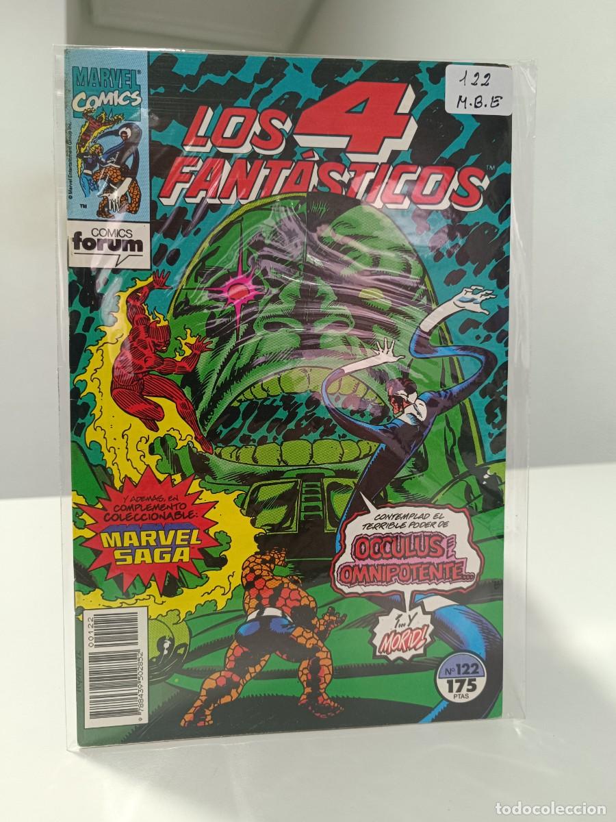 C&oacute;mics: LOS 4 FANTASTICOS FORUM NUMERO #122 MUY BUEN ESTADO LAS PEGATINAS ESTAN SOBRE LA BOLSA PROTECTORA