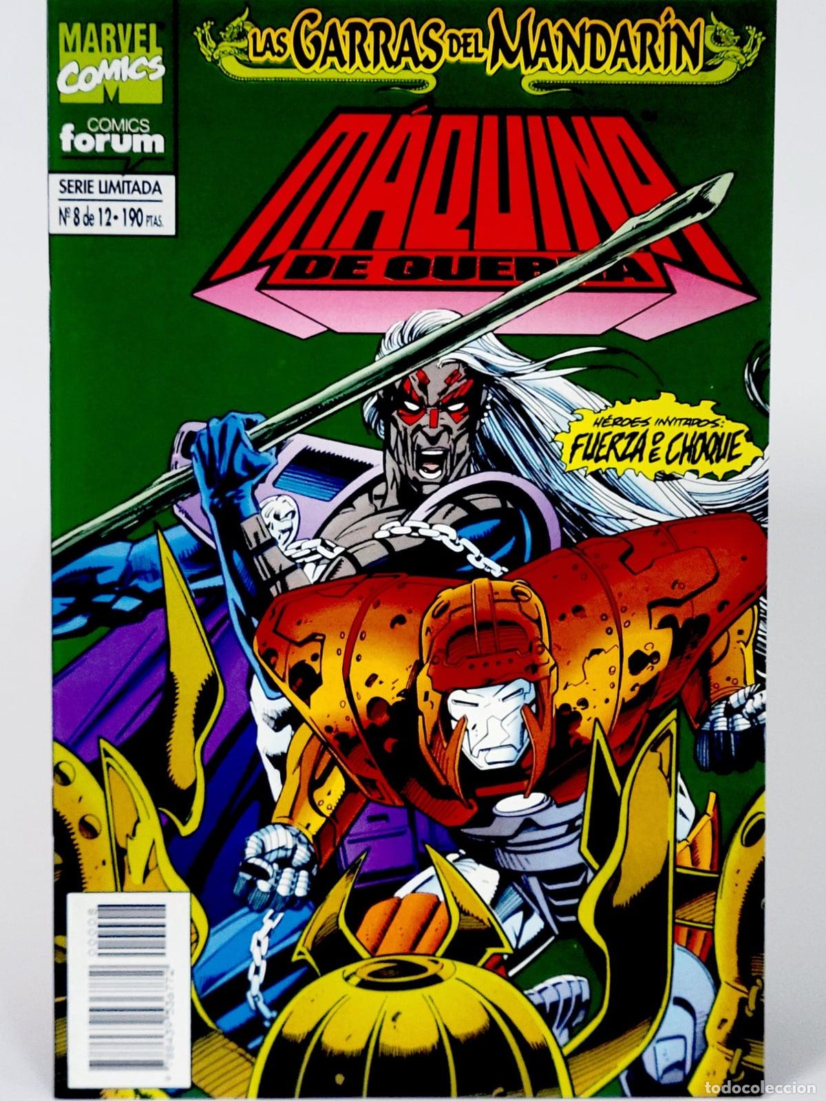 C&oacute;mics: C&Oacute;MIC M&Aacute;QUINA DE GUERRA 8 VOL.2 FORUM MARVEL VOLUMEN DE KIOSCO