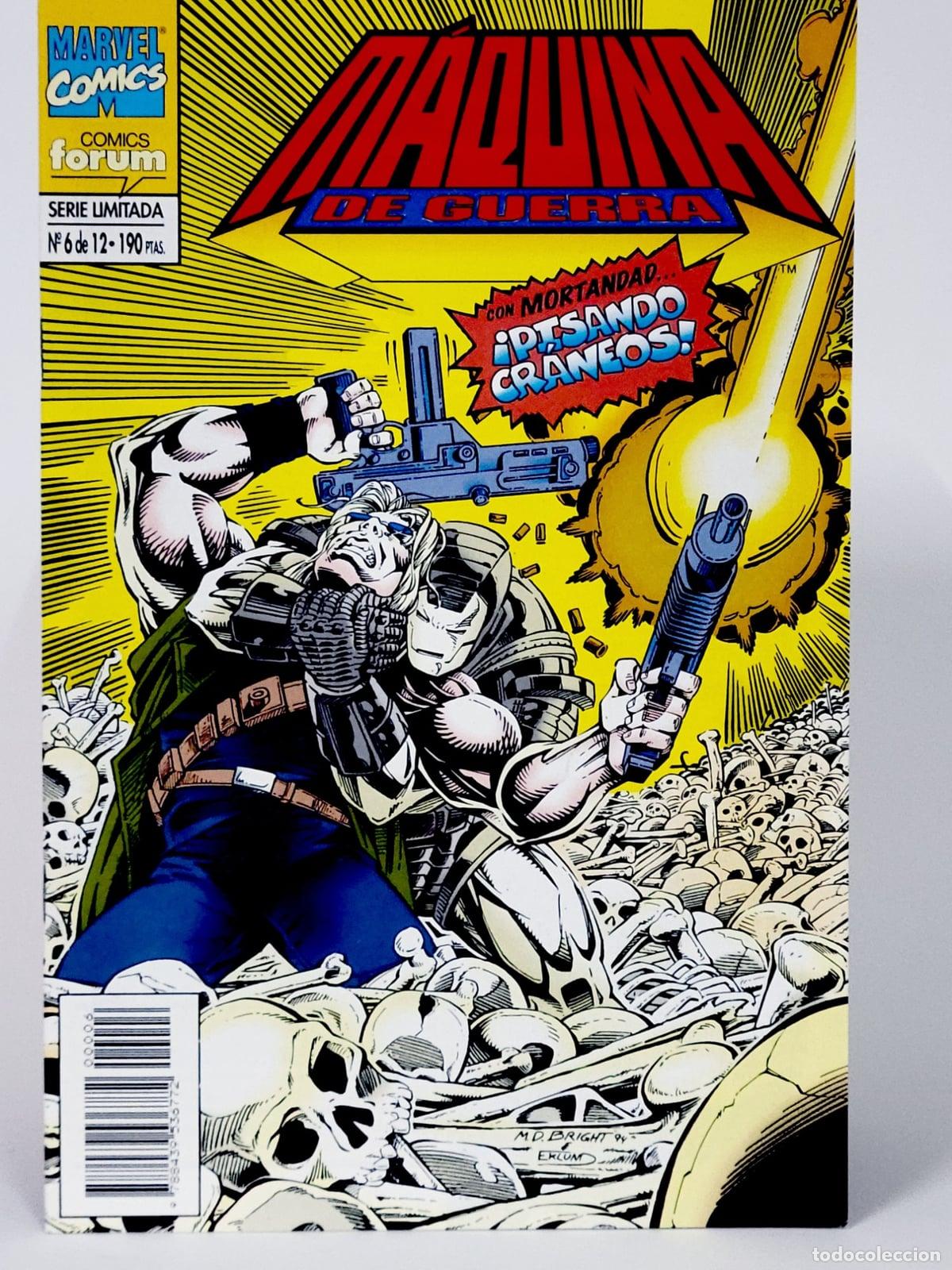C&oacute;mics: C&Oacute;MIC M&Aacute;QUINA DE GUERRA 6 VOL.2 FORUM MARVEL VOLUMEN DE KIOSCO