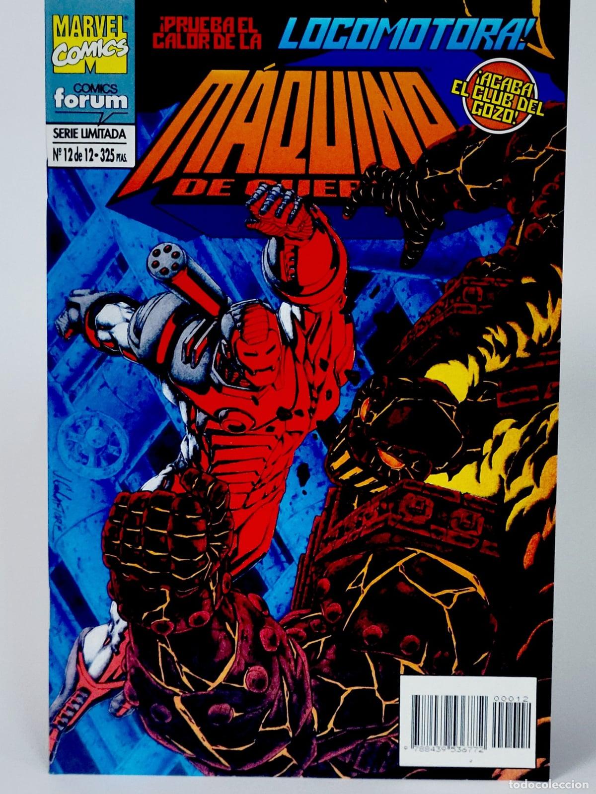 C&oacute;mics: C&Oacute;MIC M&Aacute;QUINA DE GUERRA 12 VOL.2 FORUM MARVEL VOLUMEN DE KIOSCO