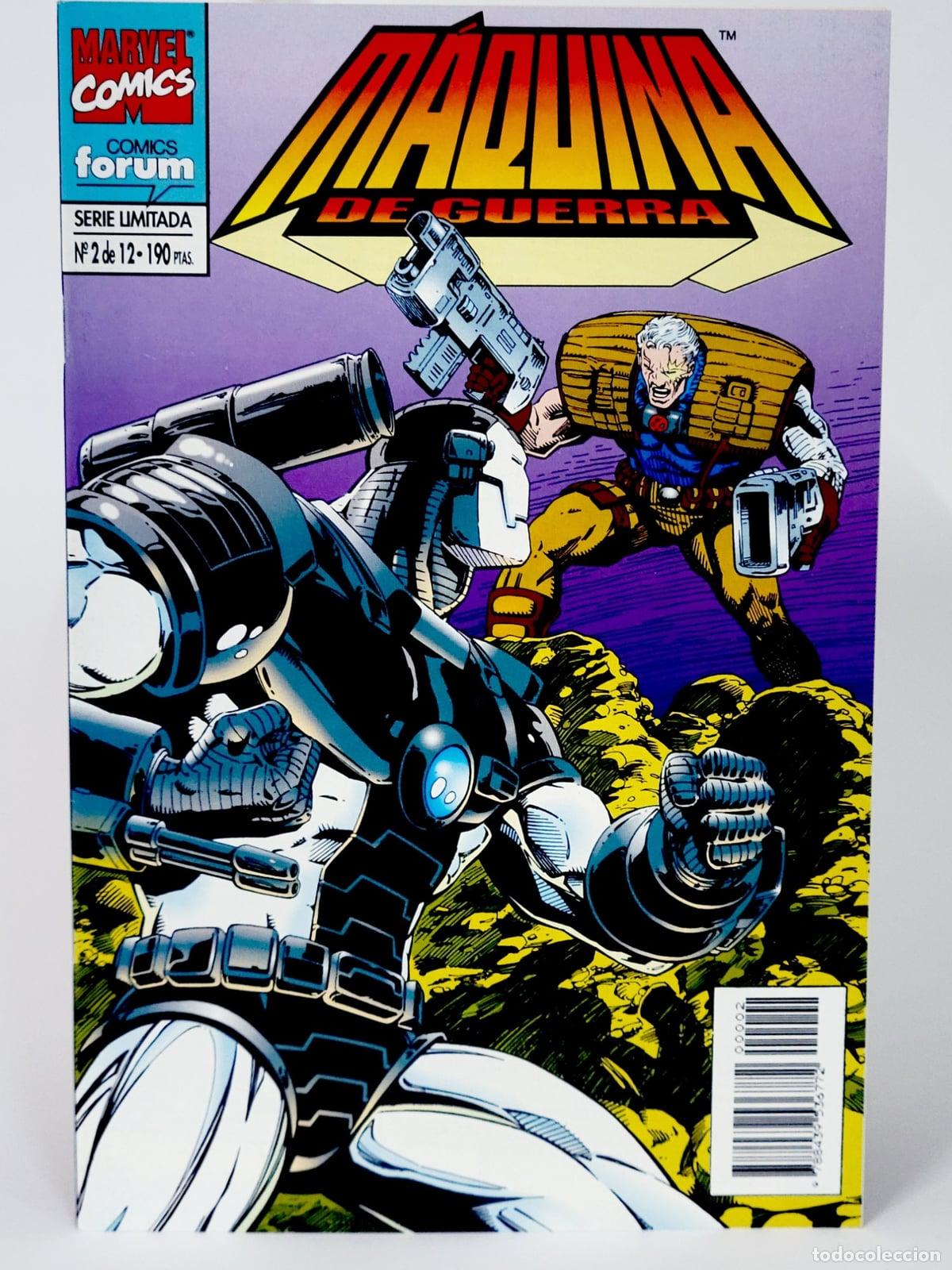 C&oacute;mics: C&Oacute;MIC M&Aacute;QUINA DE GUERRA 2 VOL.2 FORUM MARVEL VOLUMEN DE KIOSCO - Foto 1