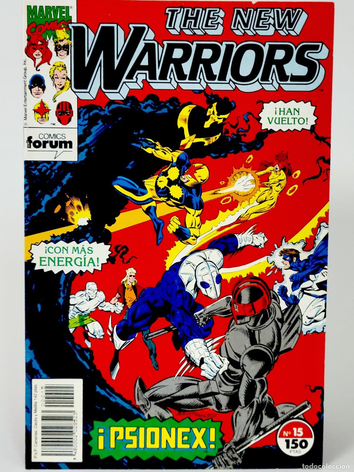 C&oacute;mics: C&Oacute;MIC THE NEW WARRIORS 15 &iexcl;PSIONEX! VOL.1 FORUM MARVEL VOLUMEN DE KIOSCO