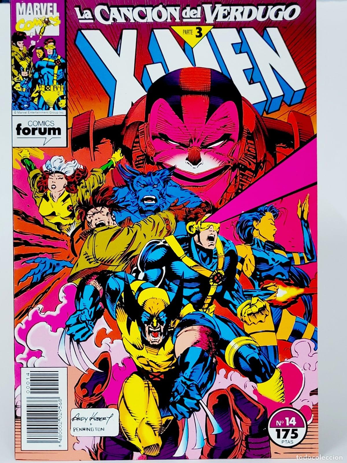 C&oacute;mics: C&Oacute;MIC X-MEN 14 LA CANCI&Oacute;N DEL VERDUGO (PARTE 3) VOL.1 FORUM MARVEL VOLUMEN DE KIOSCO