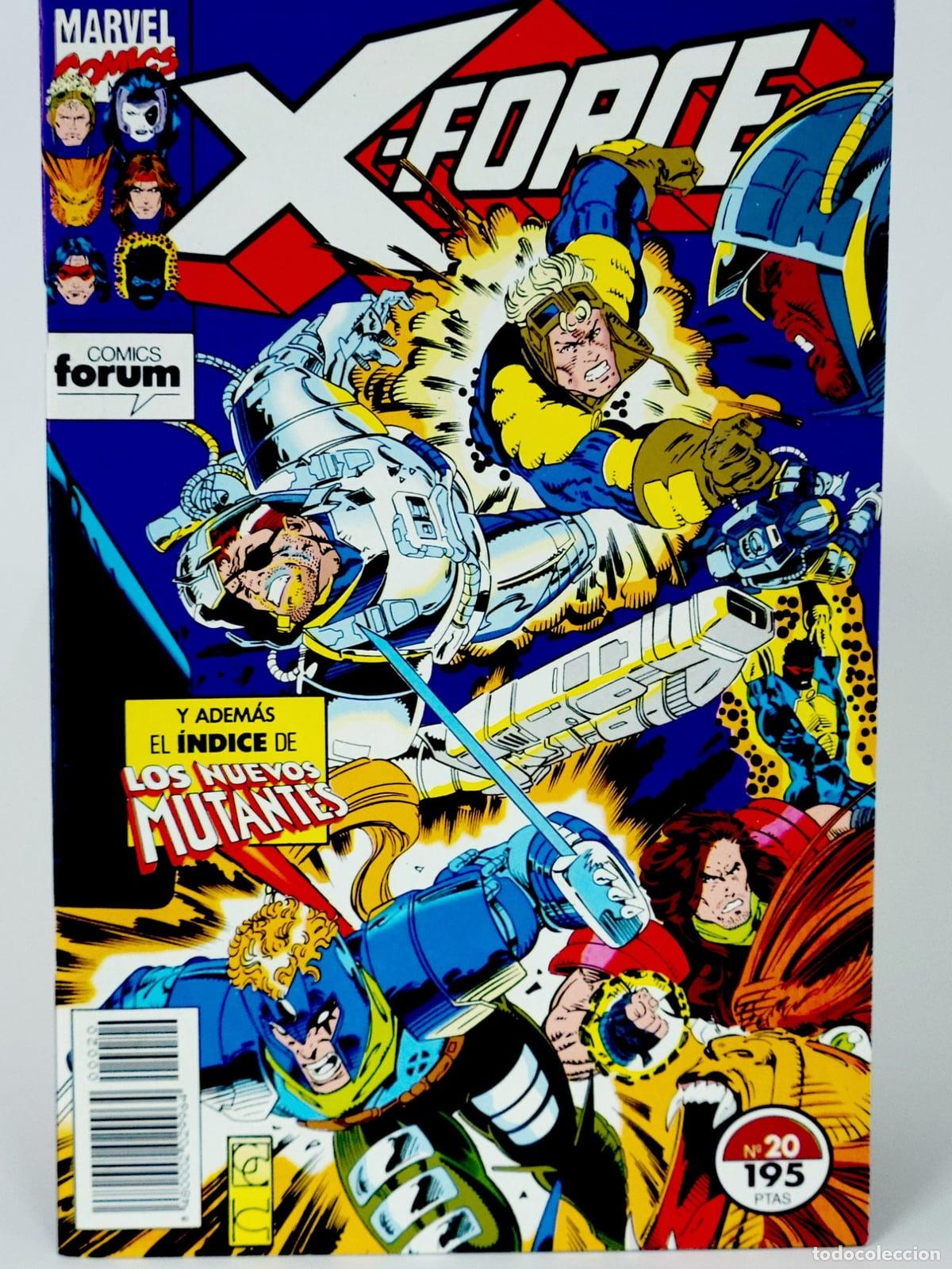 C&oacute;mics: C&Oacute;MIC X-FORCE 20 VOL.1 FORUM MARVEL VOLUMEN DE KIOSCO - Foto 1