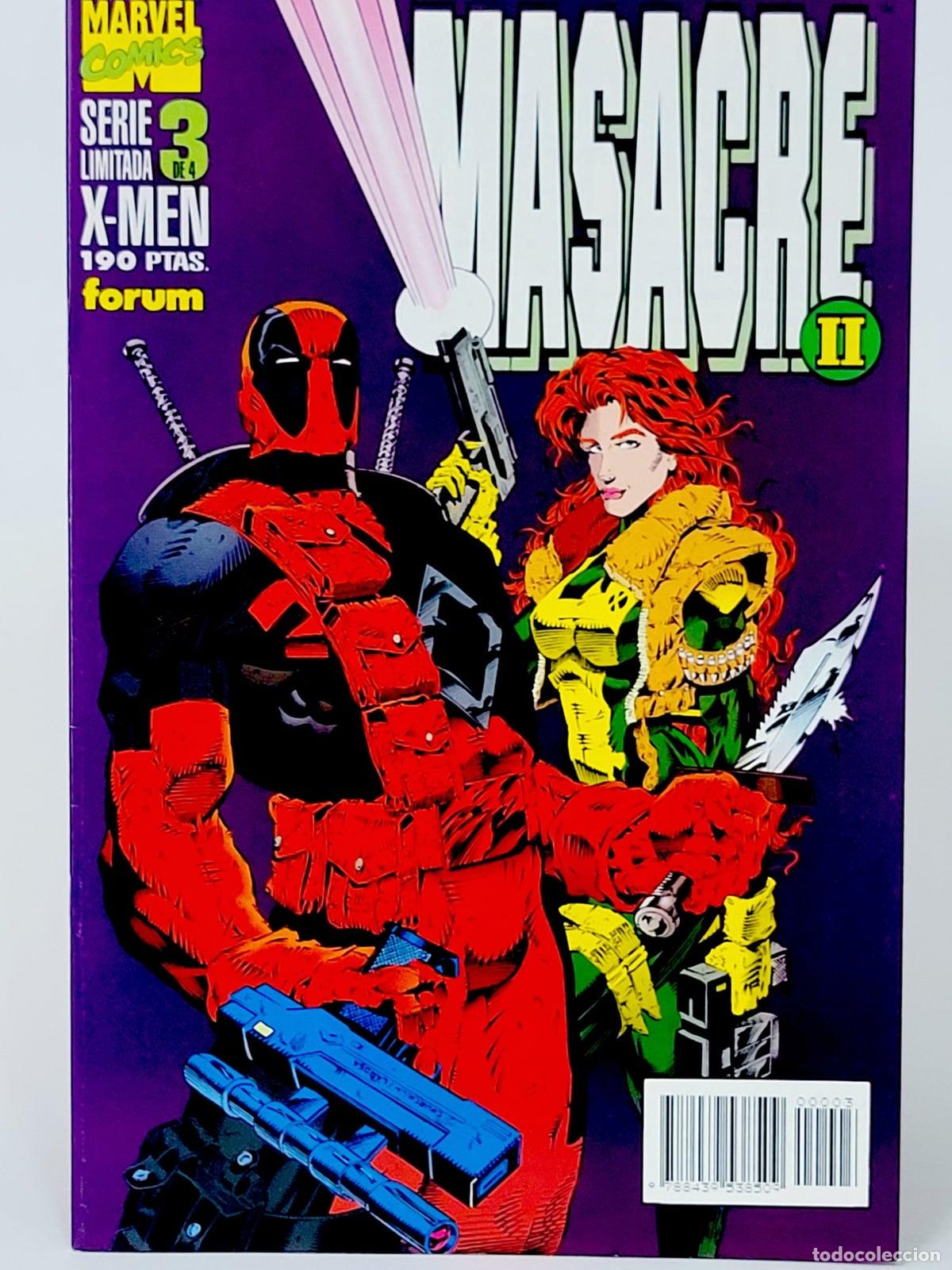 C&oacute;mics: C&Oacute;MIC MASACRE 3 VOL.2 FORUM MARVEL VOLUMEN DE KIOSCO - Foto 1