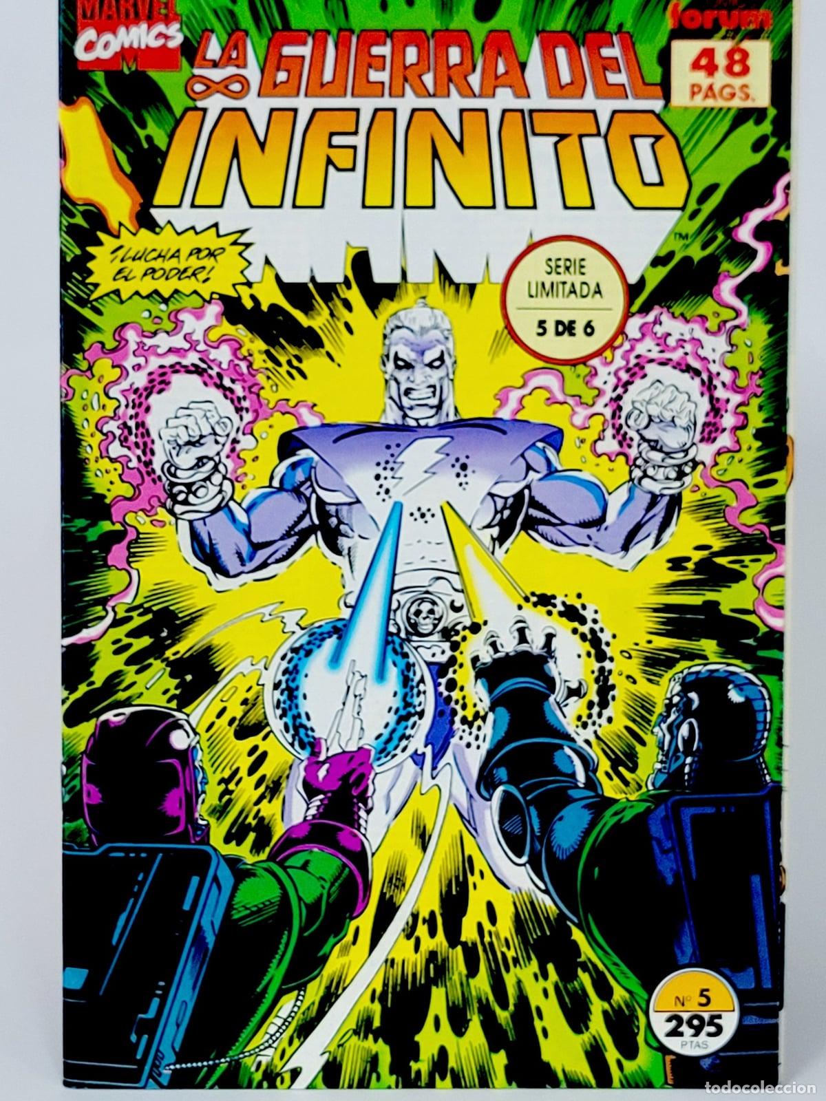 C&oacute;mics: C&Oacute;MIC LA GUERRA DEL INFINITO 5 &iexcl;LUCHA POR EL PODER! FORUM MARVEL DE KIOSCO