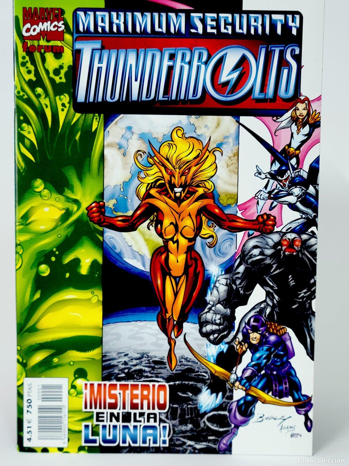 C&oacute;mics: C&Oacute;MIC THUNDERBOLTS ESPECIAL EXTRA MISTERIO EN LA LUNA FORUM MARVEL DE KIOSCO - Foto 2
