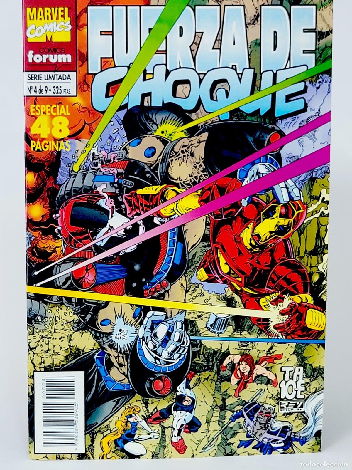 C&oacute;mics: C&Oacute;MIC FUERZA DE CHOQUE 4 ESPECIAL EXTRA: 48 P&Aacute;GINAS VOL.1 FORUM MARVEL VOLUMEN DE KIOSCO