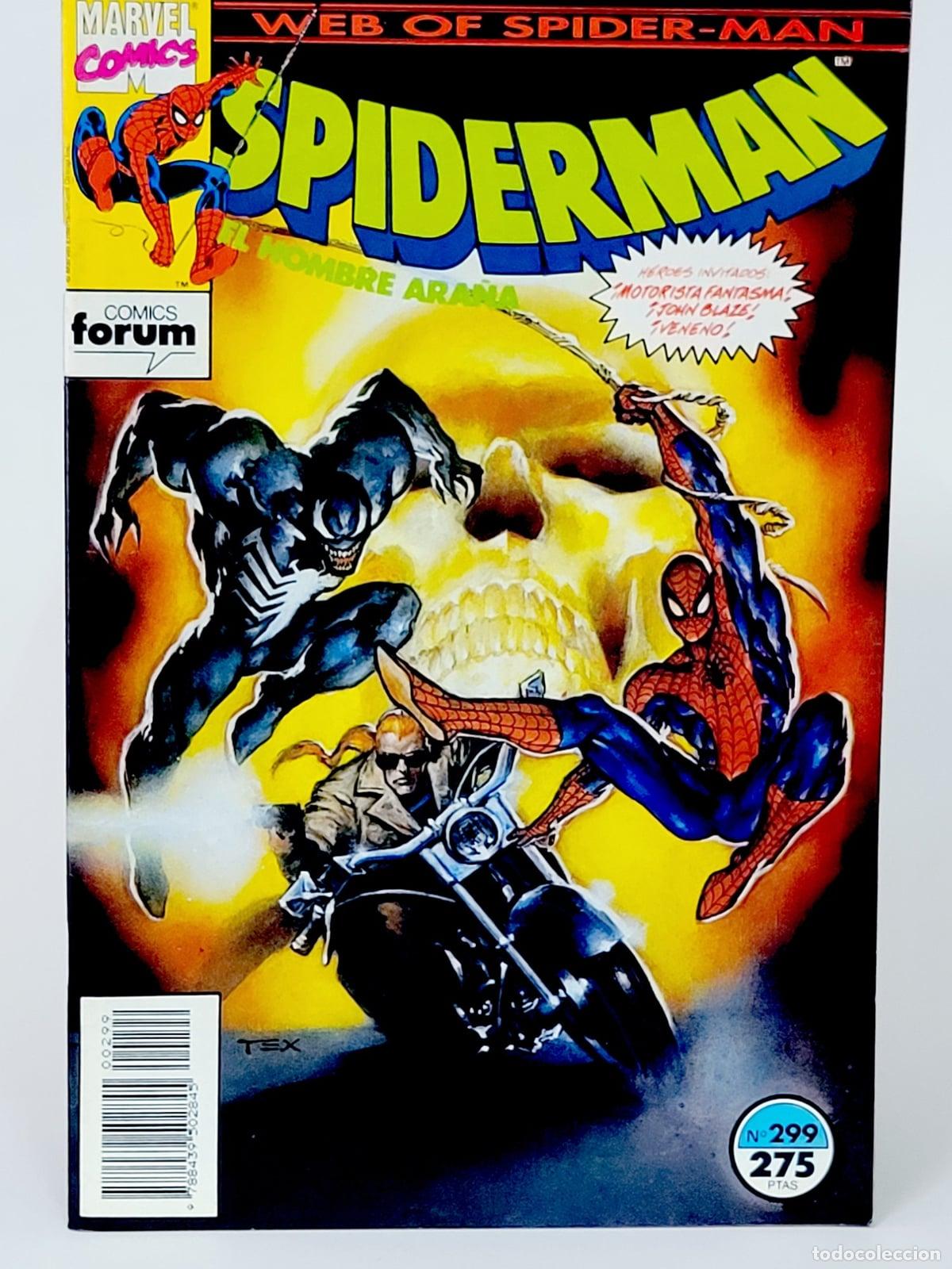 C&oacute;mics: C&Oacute;MIC SPIDERMAN 299 ESP&Iacute;RITUS DE VENENO VOL.1 FORUM MARVEL VOLUMEN DE KIOSCO