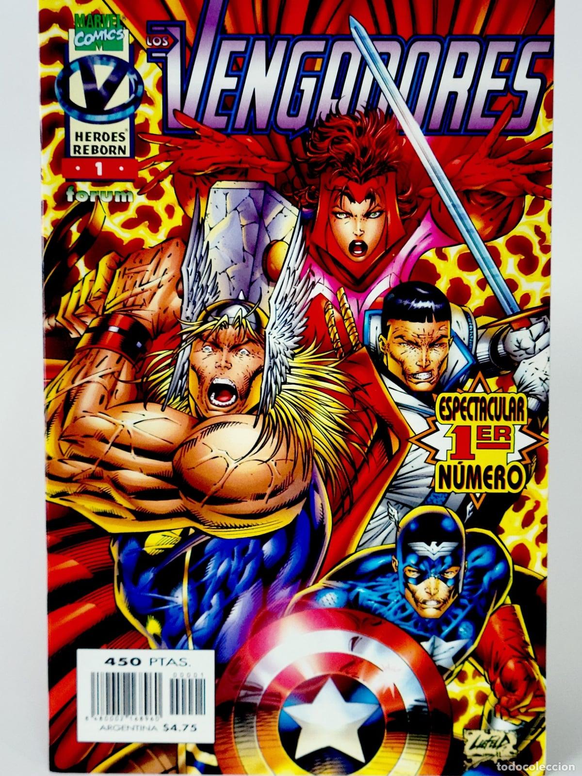 C&oacute;mics: C&Oacute;MIC LOS VENGADORES 1 VOL.3 FORUM MARVEL VOLUMEN DE KIOSCO