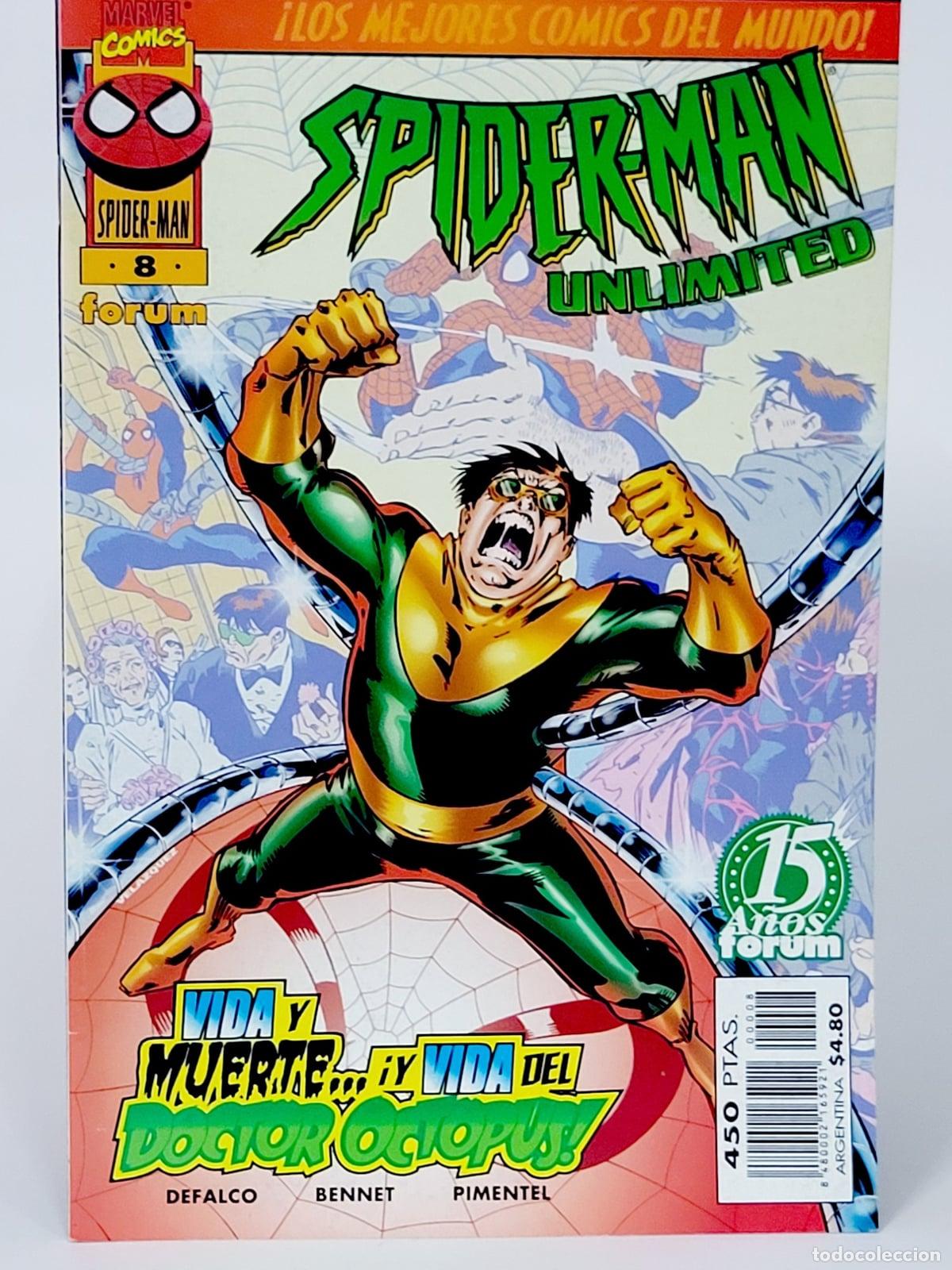 C&oacute;mics: C&Oacute;MIC SPIDERMAN 8 &iexcl;VIDA Y MUERTE... &iexcl;Y VIDA DEL DOCTOR OCTOPUS! FORUM MARVEL (SPIDER-MAN)DE KIOSCO