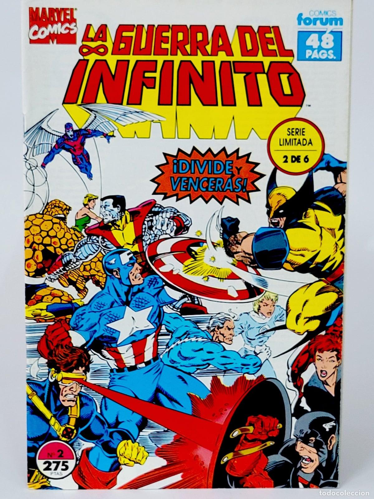 C&oacute;mics: C&Oacute;MIC LA GUERRA DEL INFINITO 2 &iexcl;DIVIDE Y VENCER&Aacute;S! FORUM MARVEL DE KIOSCO - Foto 1