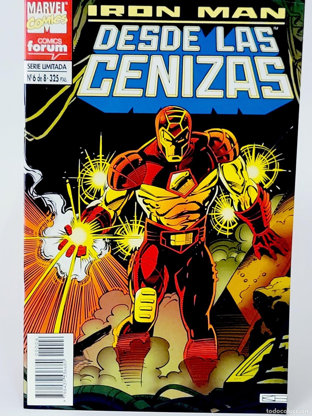 C&oacute;mics: C&Oacute;MIC IRON MAN 6 DESDE LAS CENIZAS FORUM MARVEL DE KIOSCO