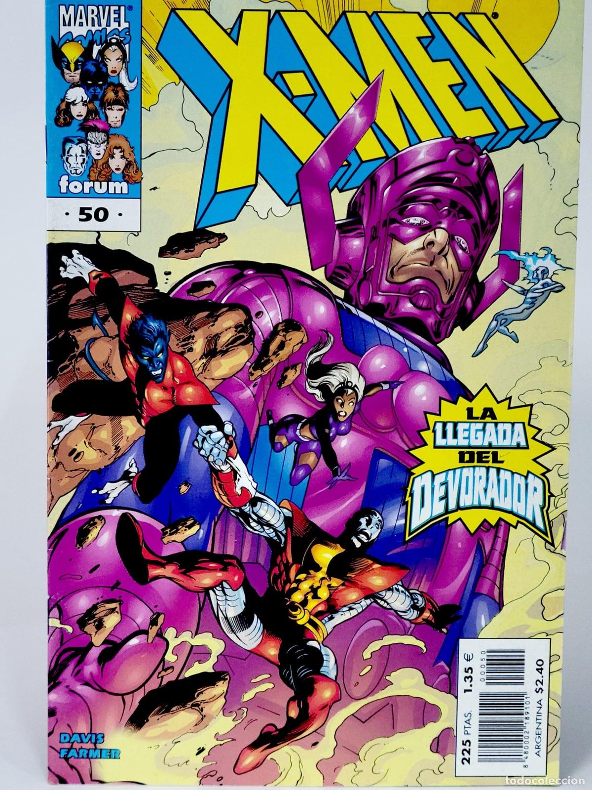 C&oacute;mics: C&Oacute;MIC X-MEN 50 LA LLEGADA DEL DEVORADOR VOL.2 FORUM MARVEL VOLUMEN EXCELENTE ESTADO