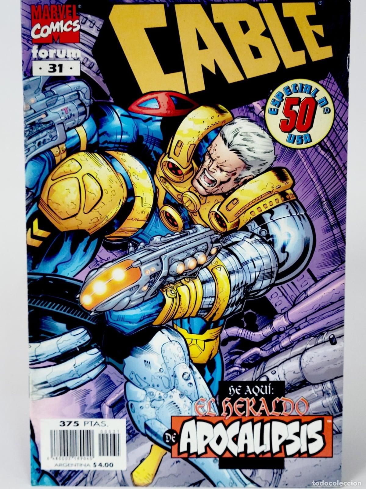 C&oacute;mics: C&Oacute;MIC CABLE 31 VOL.2 FORUM MARVEL VOLUMEN EXCELENTE ESTADO - Foto 1