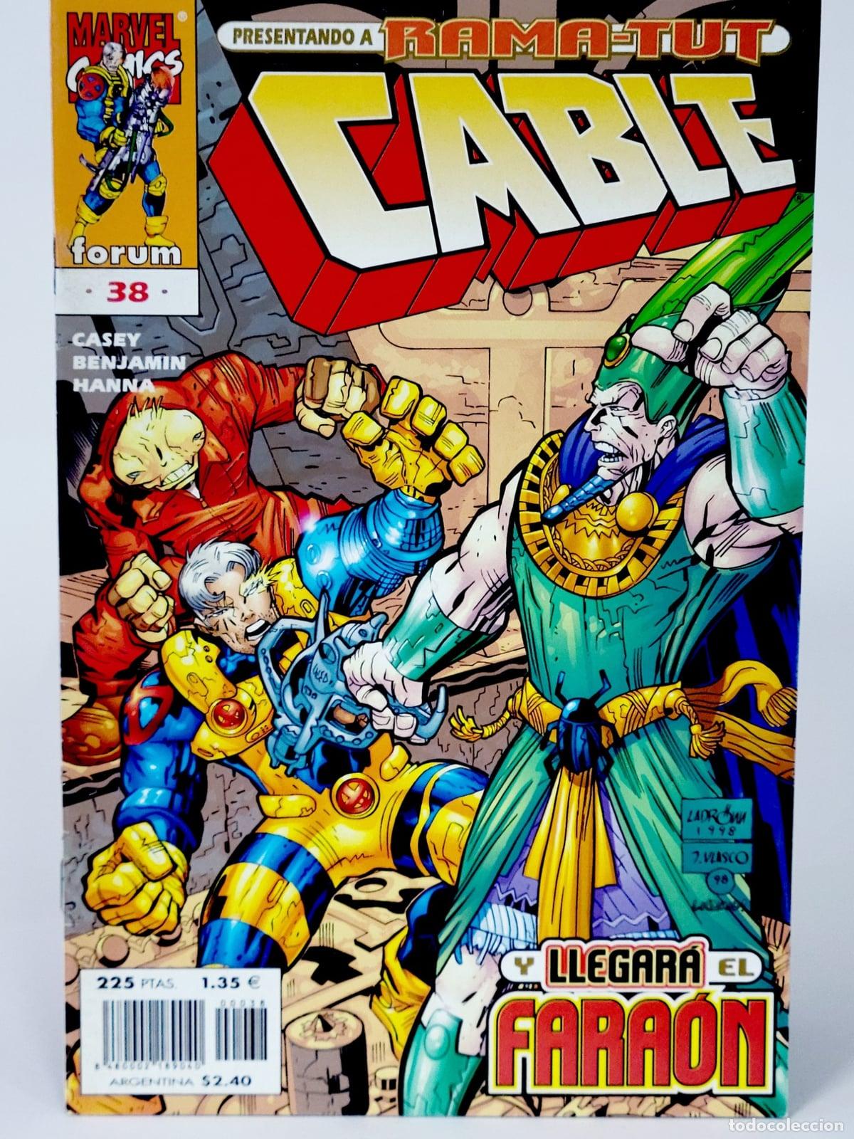 C&oacute;mics: C&Oacute;MIC CABLE 38 Y LLEGAR&Aacute; EL FARA&Oacute;N VOL.2 FORUM MARVEL VOLUMEN EXCELENTE ESTADO