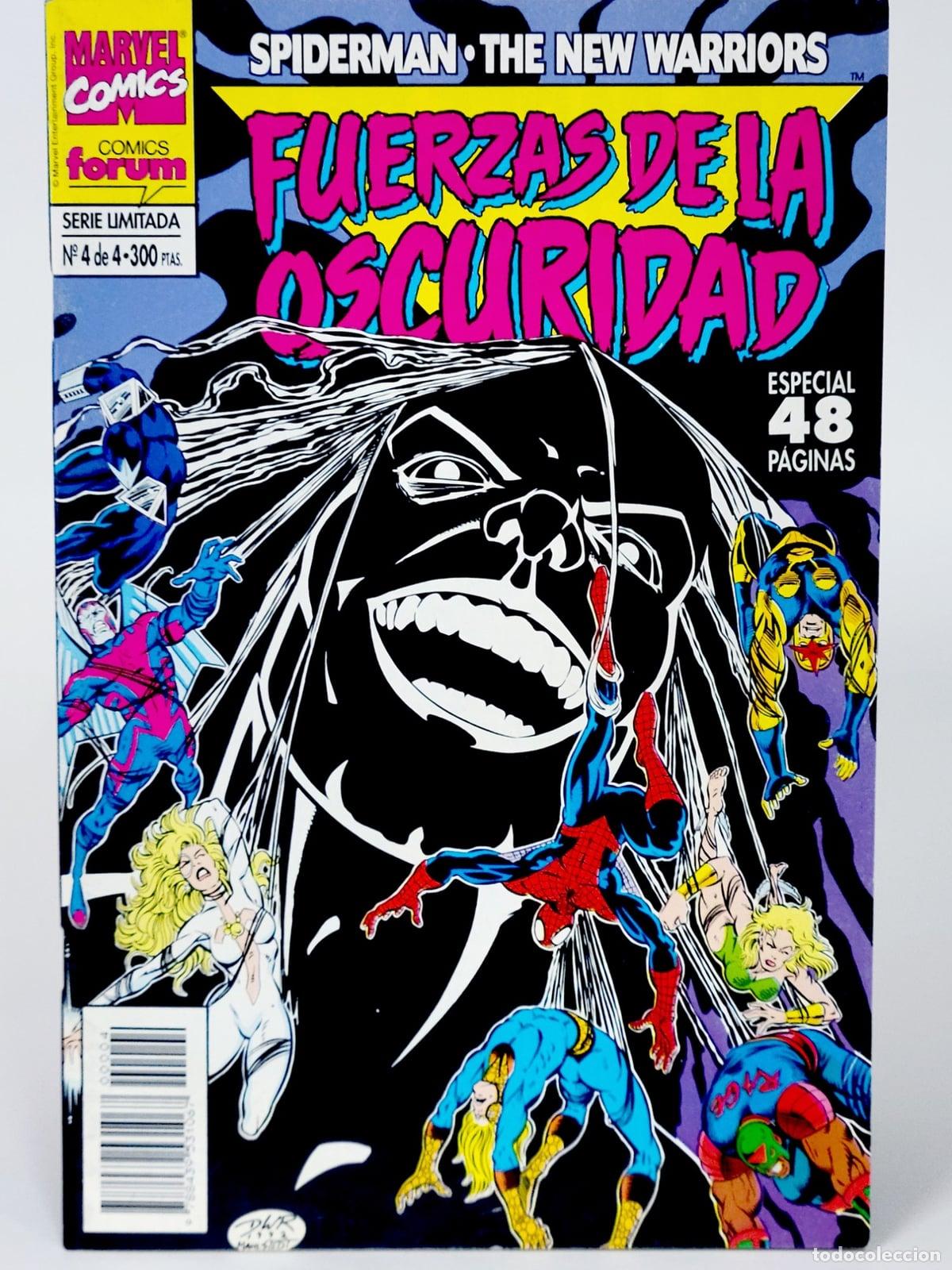 C&oacute;mics: C&Oacute;MIC SPIDERMAN 4 FUERZAS DE LA OSCURIDAD FORUM MARVEL (SPIDER-MAN) EXCELENTE ESTADO