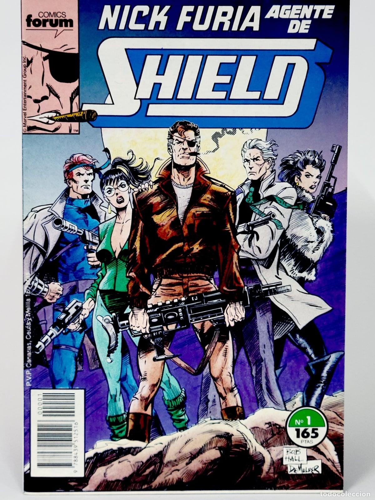 C&oacute;mics: C&Oacute;MIC NICK FURIA SHIELD 1 FANTASMAS DEL PASADO VOL.1 FORUM MARVEL VOLUMEN DE KIOSCO