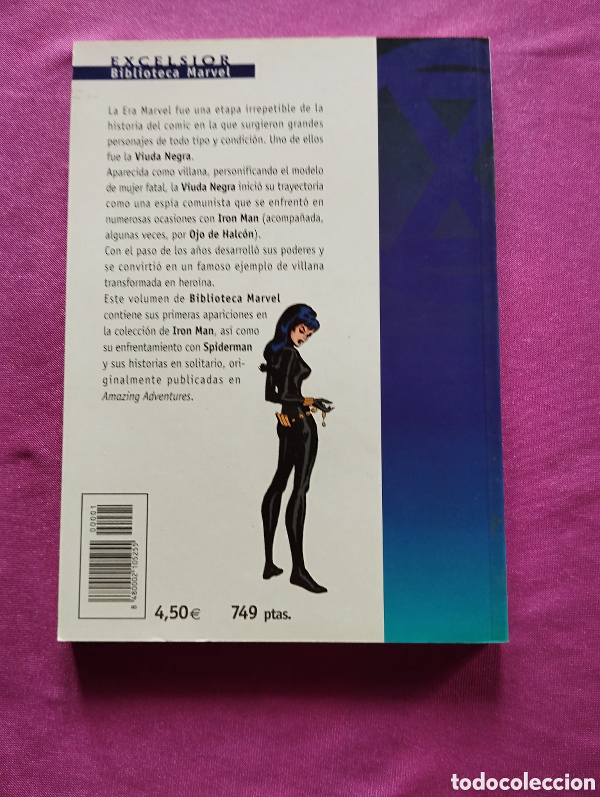 C&oacute;mics: LA VlUDA NEGRA EXCELSIOR MARVEL FORUM L43 4 - Foto 3