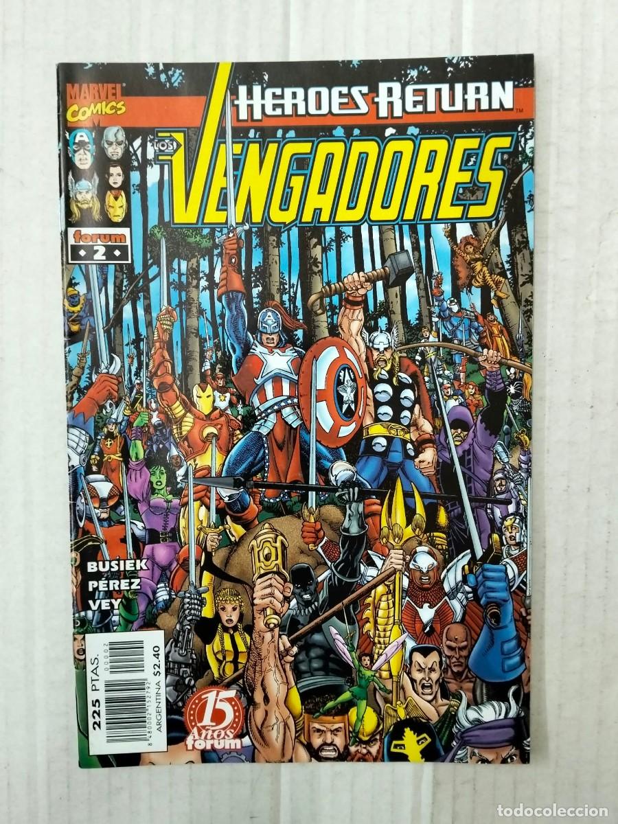 C&oacute;mics: LOS VENGADORES n&ordm; 2. HEROES RETURN. Busiek, Perez, Vey