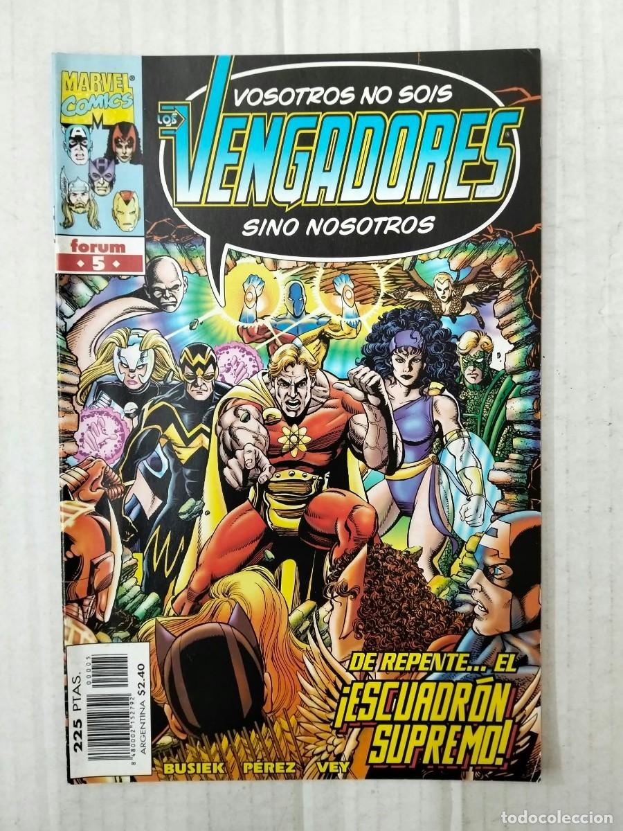 C&oacute;mics: LOS VENGADORES n&ordm; 5. Busiek, Perez, Vey