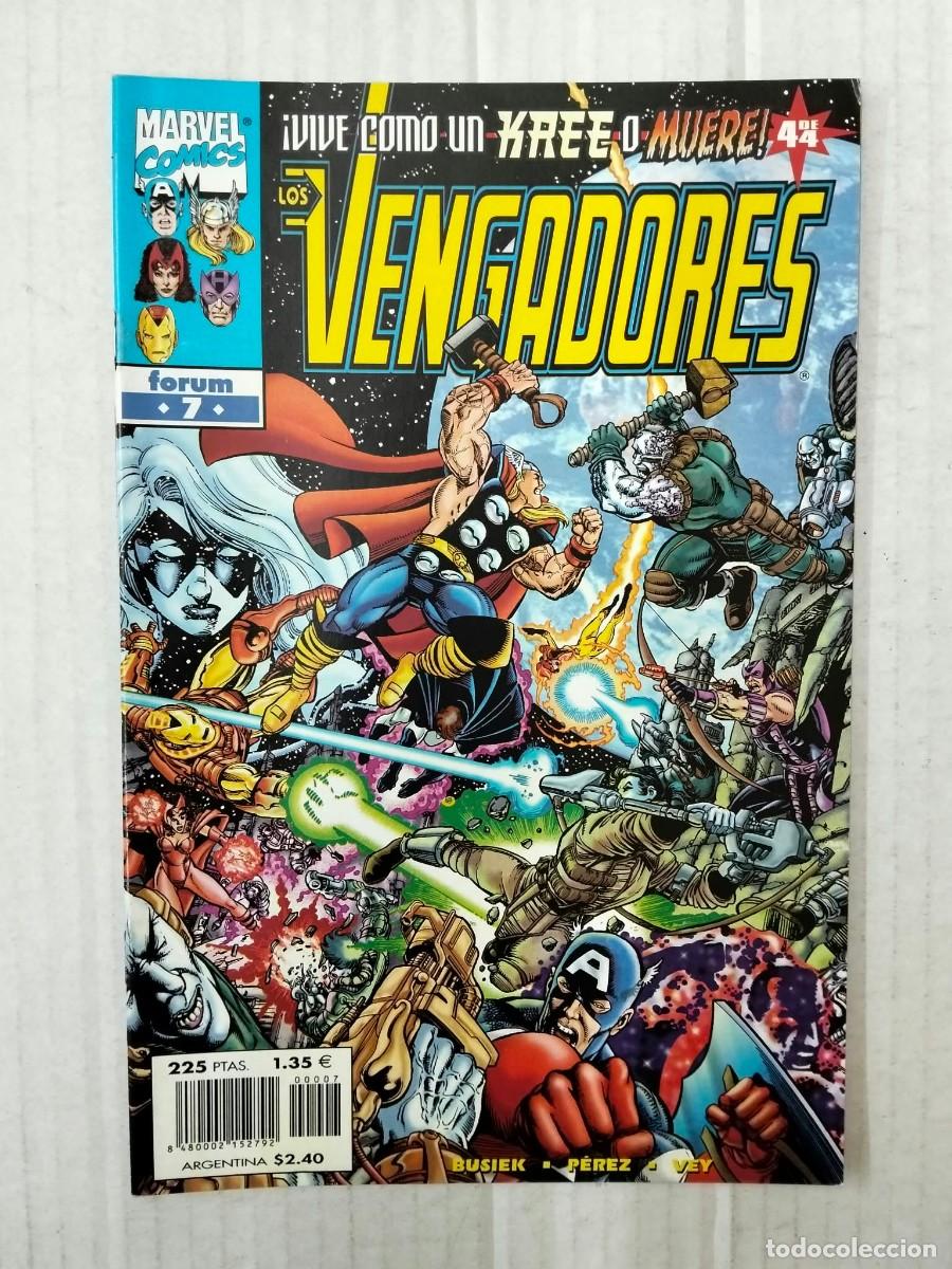 C&oacute;mics: LOS VENGADORES n&ordm; 7. &iexcl;VIVE COMO UN KREE O MUERE! PARTE 4 de 4