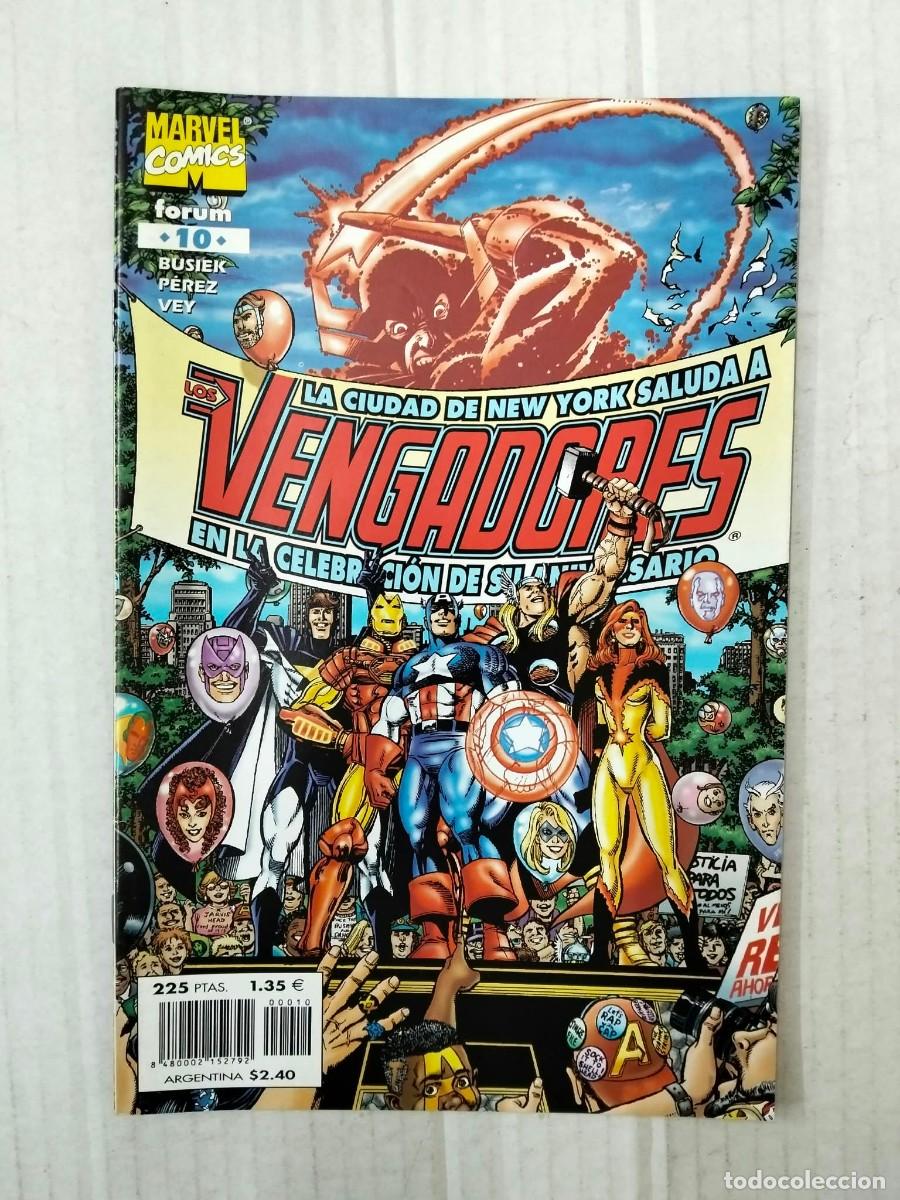 C&oacute;mics: LOS VENGADORES n&ordm; 10. Busiek, Perez, Vey