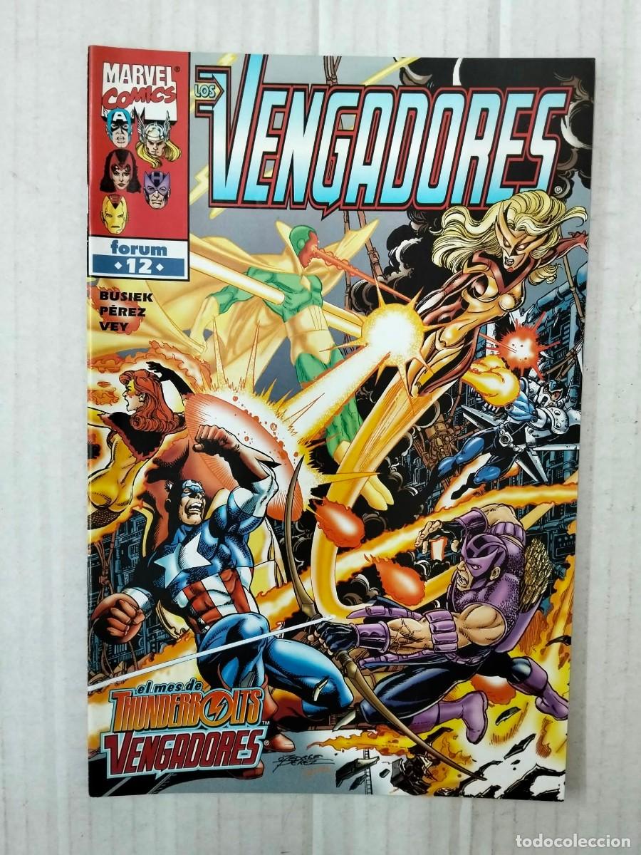 C&oacute;mics: LOS VENGADORES n&ordm; 12. Busiek, Perez, Vey