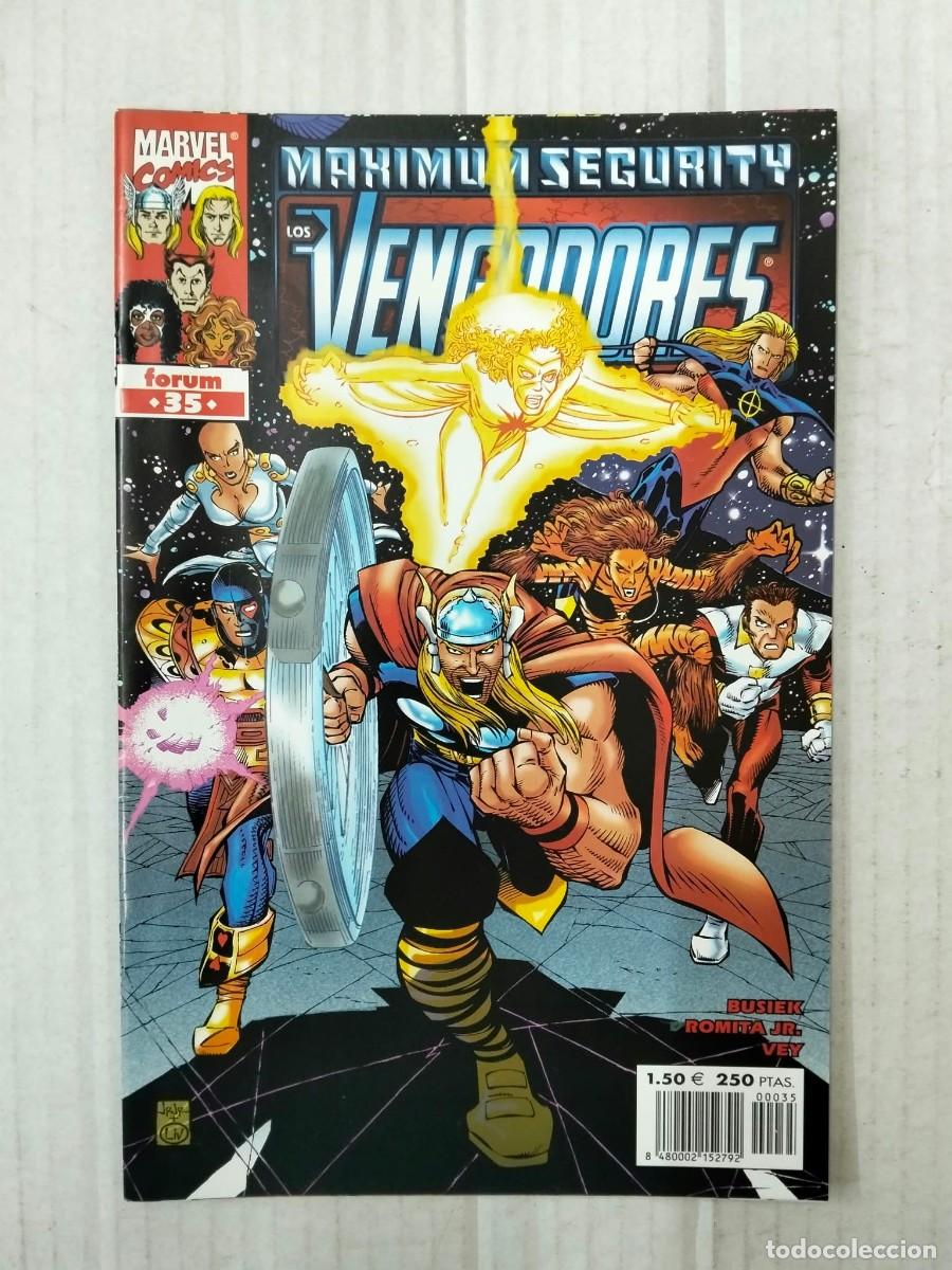 C&oacute;mics: LOS VENGADORES n&ordm; 35. MAXIMUM SECURITY