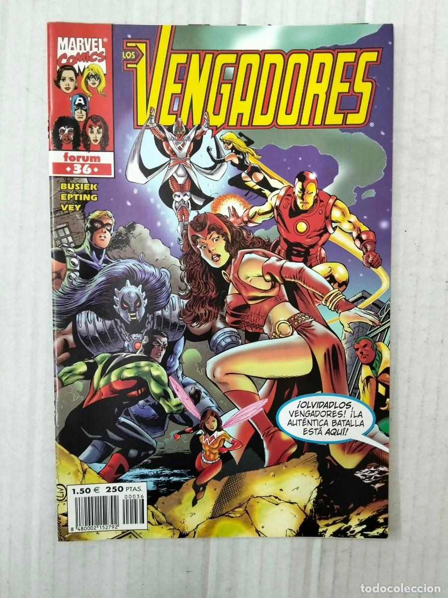 C&oacute;mics: LOS VENGADORES n&ordm; 36. Busiek, Epting, Vey