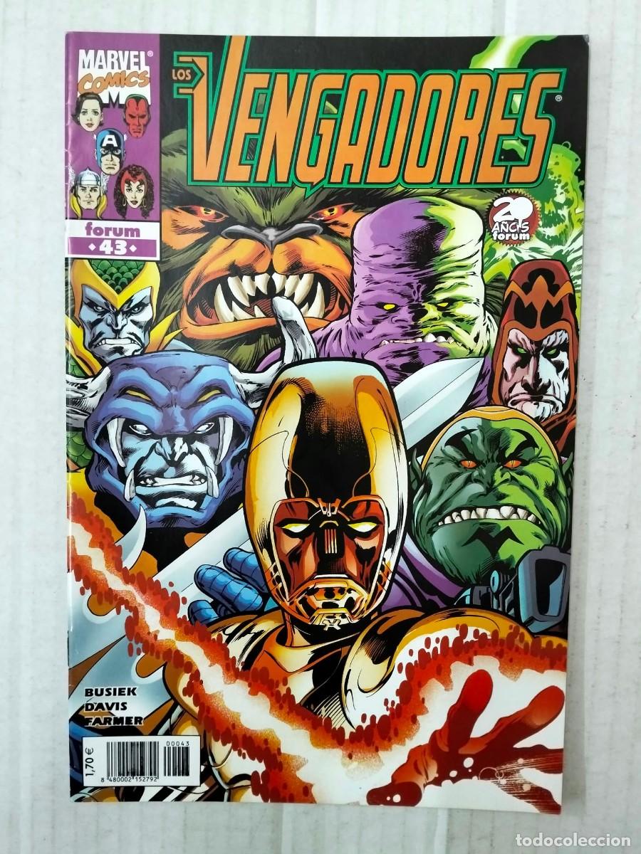 C&oacute;mics: LOS VENGADORES n&ordm; 43. Busiek, Davis, Farmer