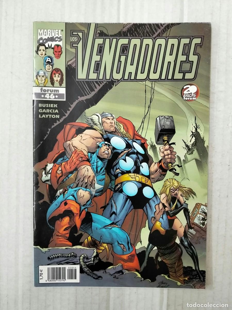 C&oacute;mics: LOS VENGADORES n&ordm; 46. Busiek, Garc&iacute;a, Layton