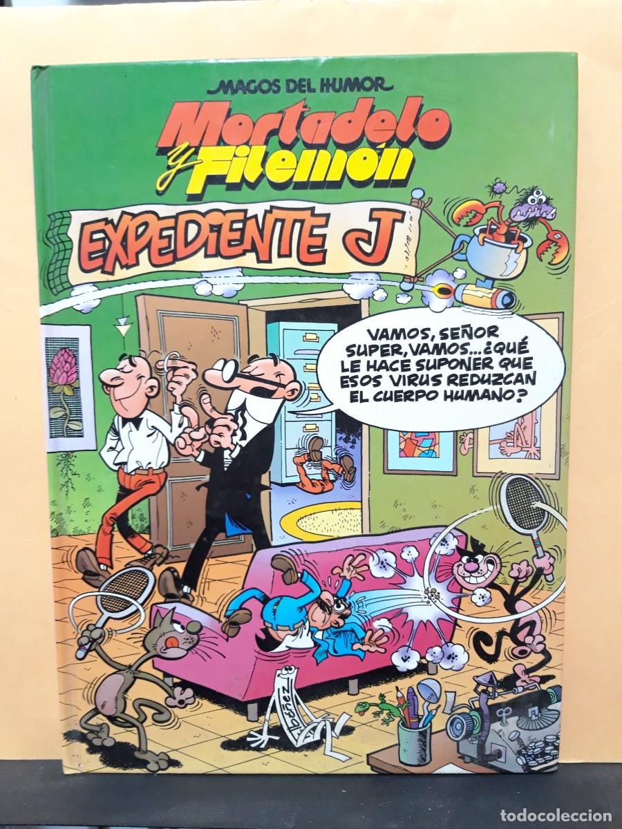 C&oacute;mics: MAGOS DEL HUMOR. N&ordm; 68. MORTADELO Y FILEM&Oacute;N. EXPEDIENTE J. EDICIONES B