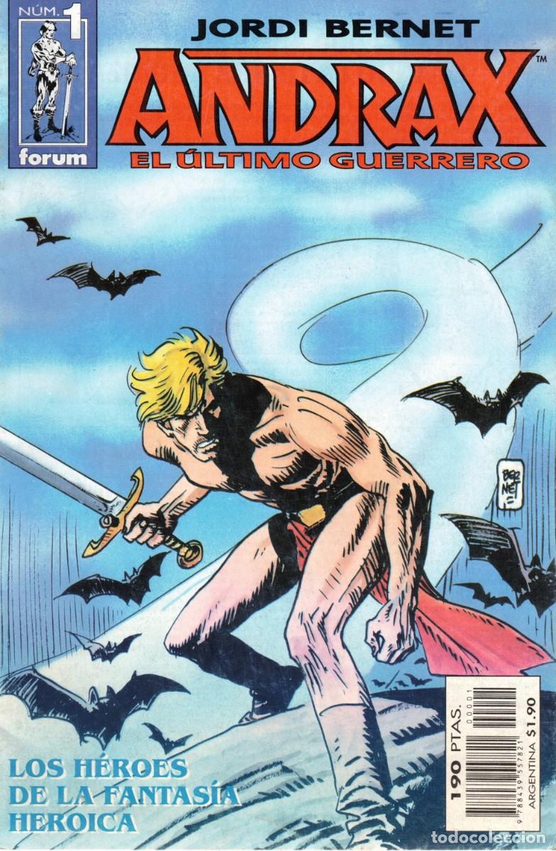 C&oacute;mics: Andrax El Ultimo Guerrero - Jordi Bernet - Los heroes de la fantasia heroica - Forum