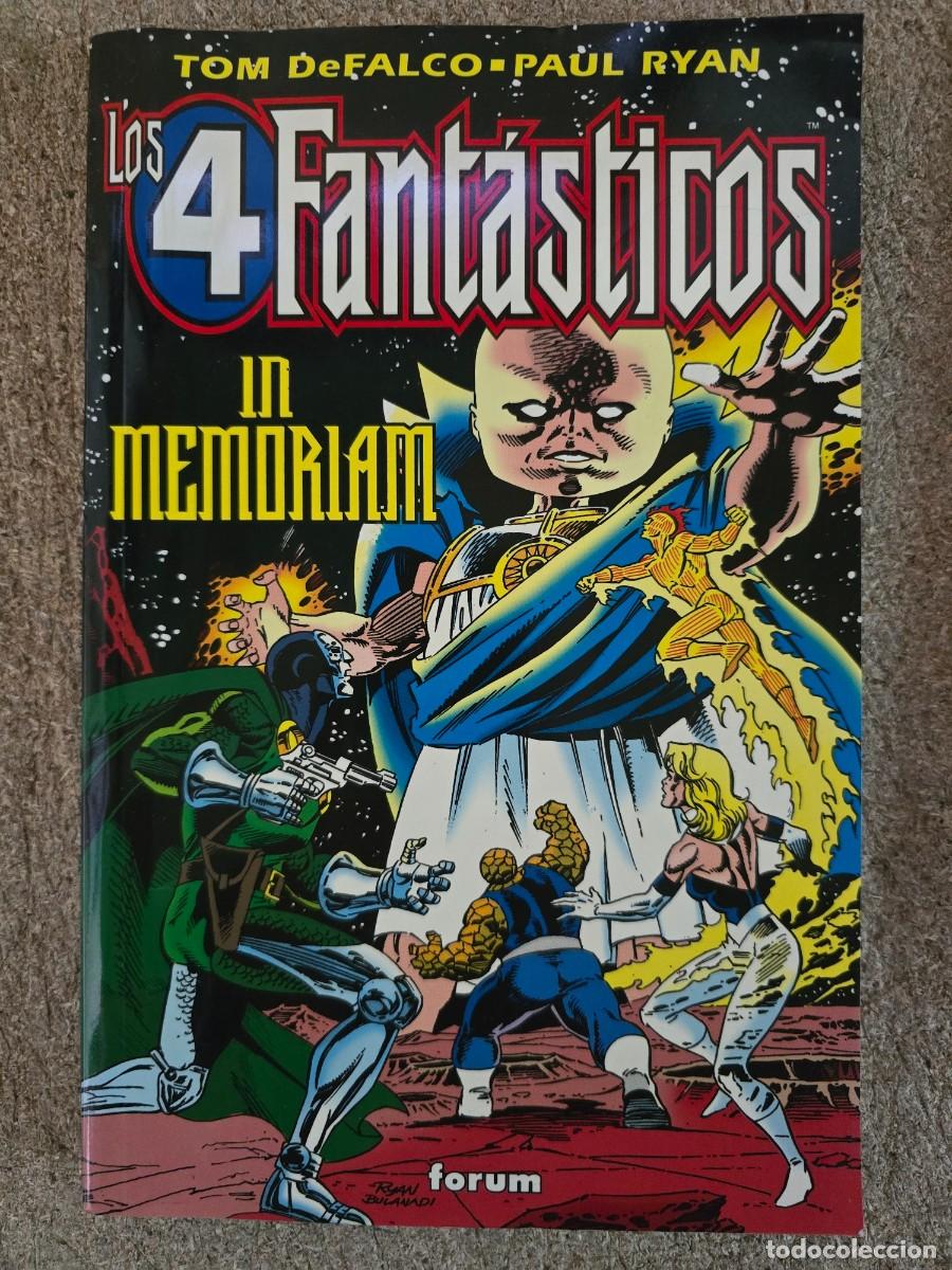 C&oacute;mics: Los 4 Fantasticos.In Memoriam.Marvel.Forum
