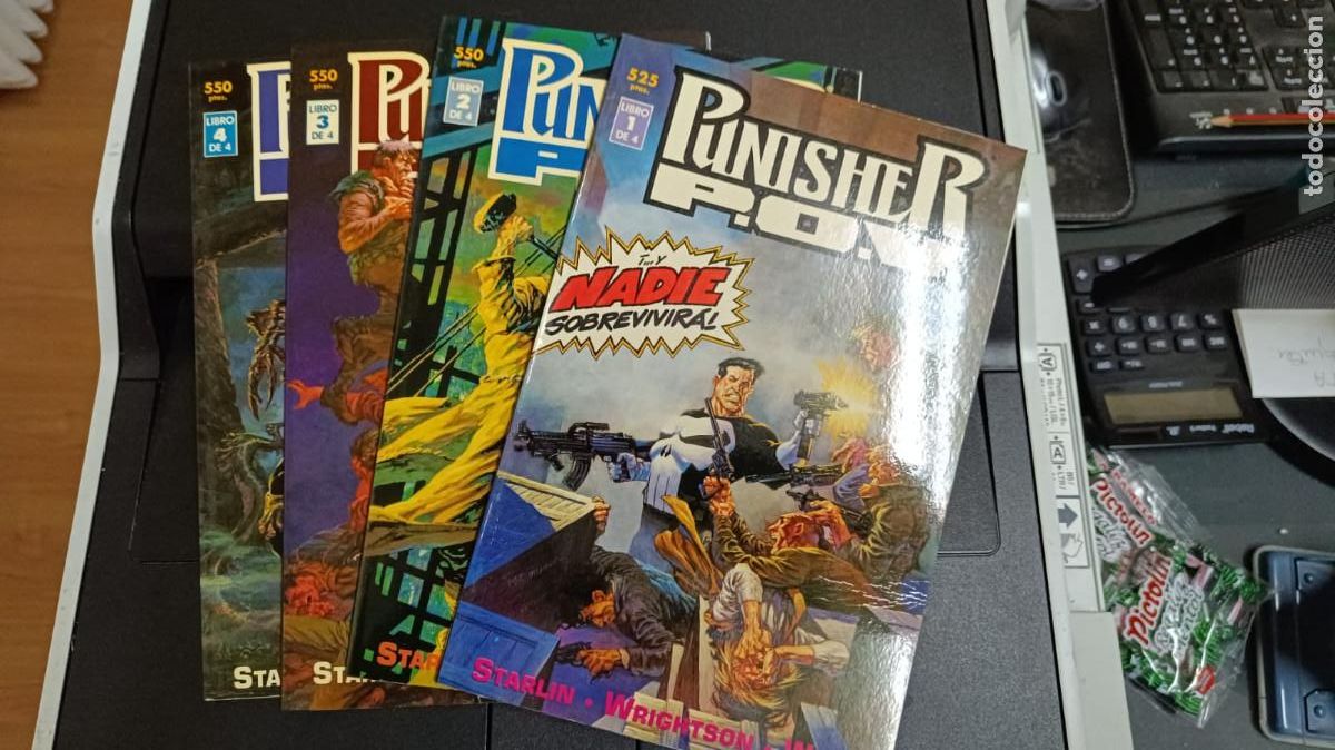 C&oacute;mics: PUNISHER P.O.V. - COMPLETA 4 PRESTIGIOS - STARLIN Y WRIGHTSON - FORUM 1993