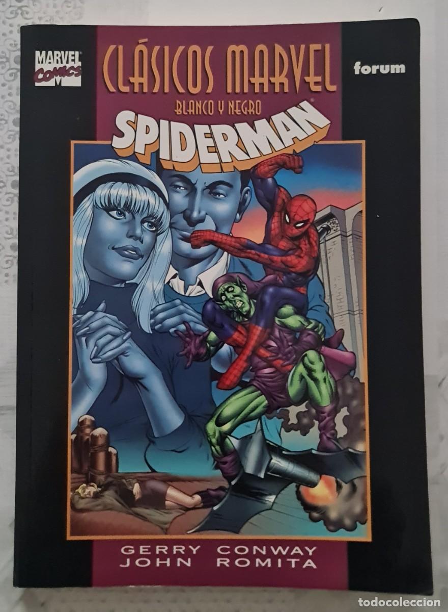C&oacute;mics: CLASICOS MARVEL BLANCO Y NEGRO n&ordm; 2 de 14 SPIDERMAN. DESIGNIOS MORTALES. Comics Forum 1997