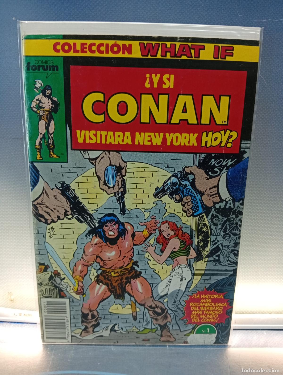 C&oacute;mics: Coleccion What If, y Si Conan Visitara New York Hoy, Comics Forum N&ordm;1