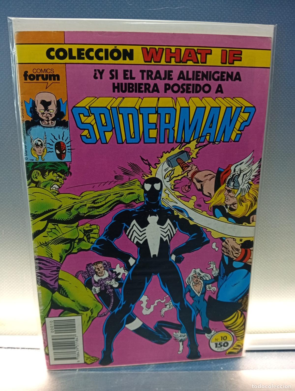 C&oacute;mics: Coleccion What If, y Si El Traje Alienigena Hubiera Poseido A Spiderman, Comics Forum N&ordm;10