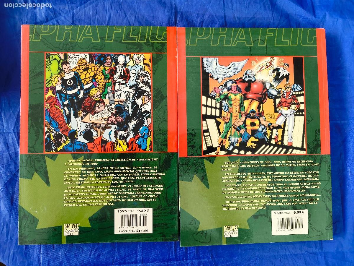 C&oacute;mics: COMPLETA 2 TOMOS ALPHA FLIGHT - LOS SUE&Ntilde;OS NUNCA MUEREN OREFSLL - Foto 2