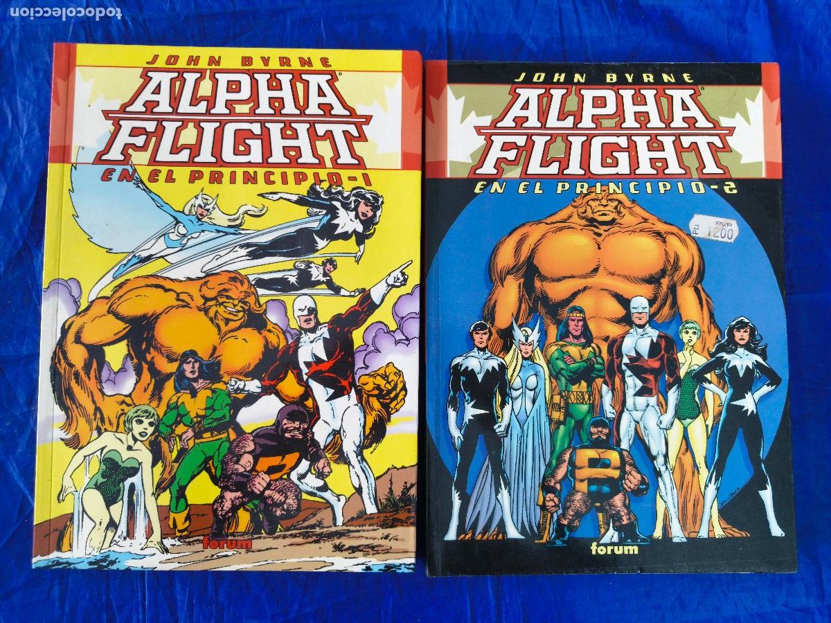 C&oacute;mics: COMPLETA 2 TOMOS ALPHA FLIGHT EN EL PRINCIPIO OREFSLL - Foto 1