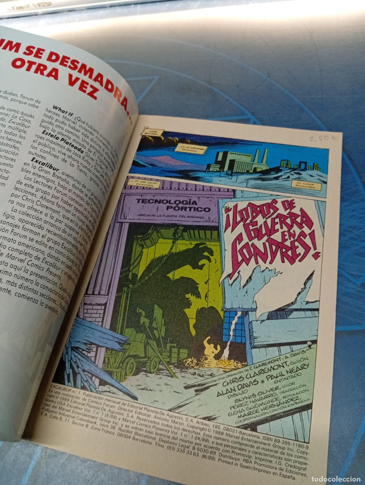C&oacute;mics: Excalibur, Comics Forum N&ordm;1 - Foto 4