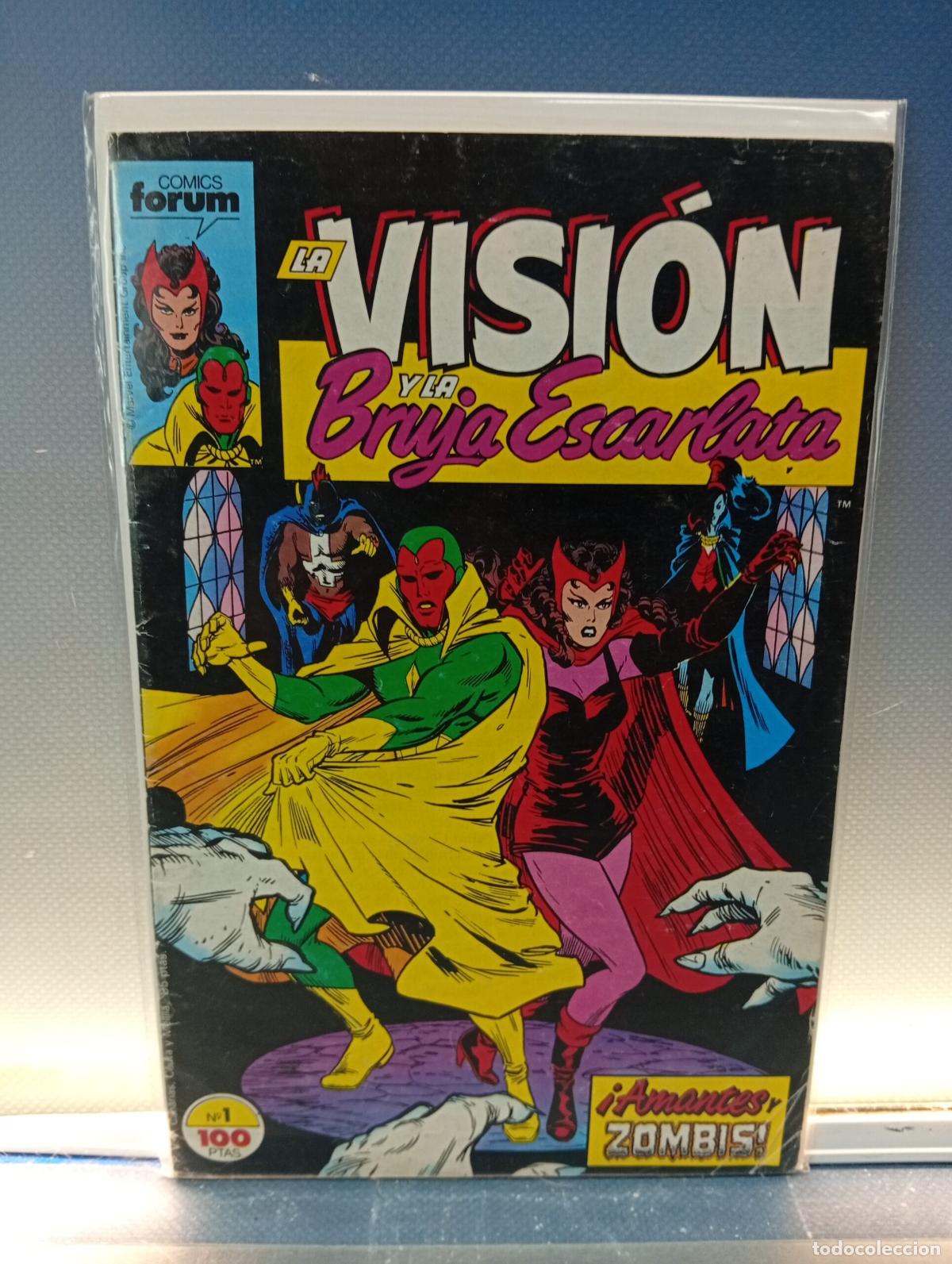 C&oacute;mics: La Vision y La Bruja Escarlata, Comics Forum N&ordm;1