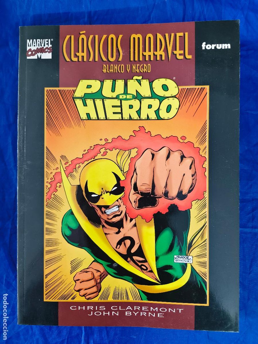 C&oacute;mics: PU&Ntilde;O DE HIERRO CLASICOS MARVEL. BLANCO Y NEGRO COMPLETA 2 TOMOS OREFSLL