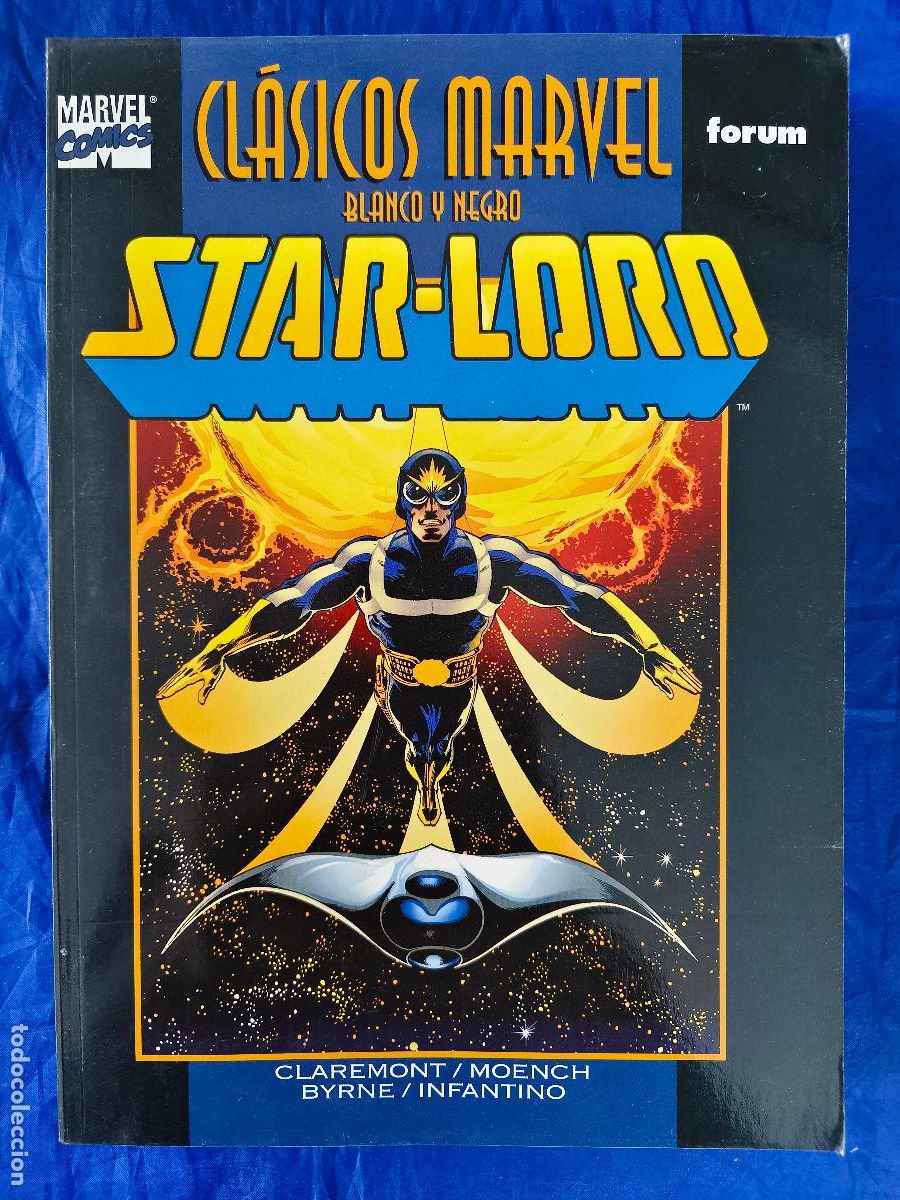 C&oacute;mics: CL&Aacute;SICOS MARVEL BLANCO Y NEGRO STAR-LORD OREFSLL - Foto 1