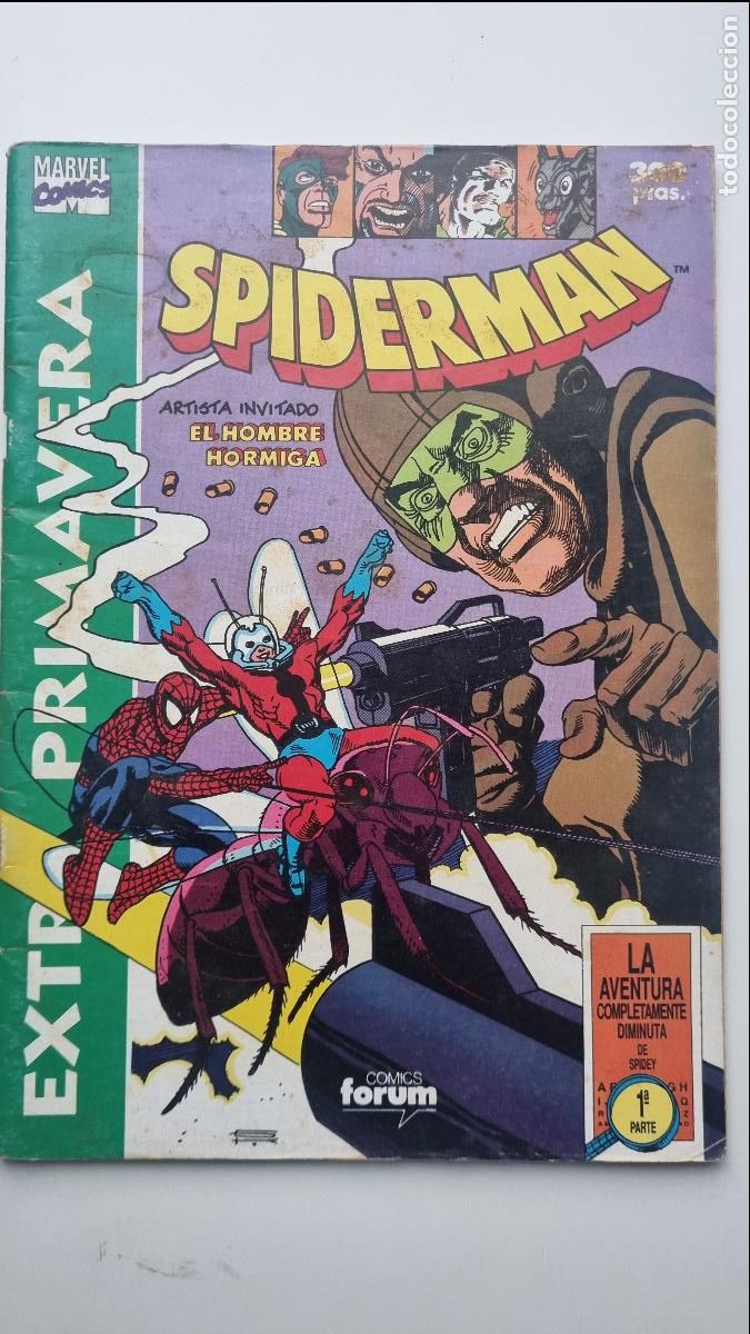 C&oacute;mics: SPIDERMAN - El hombre ara&ntilde;a EXTRA PRIMAVERA - Artista invitado EL HOMBRE HORMIGA